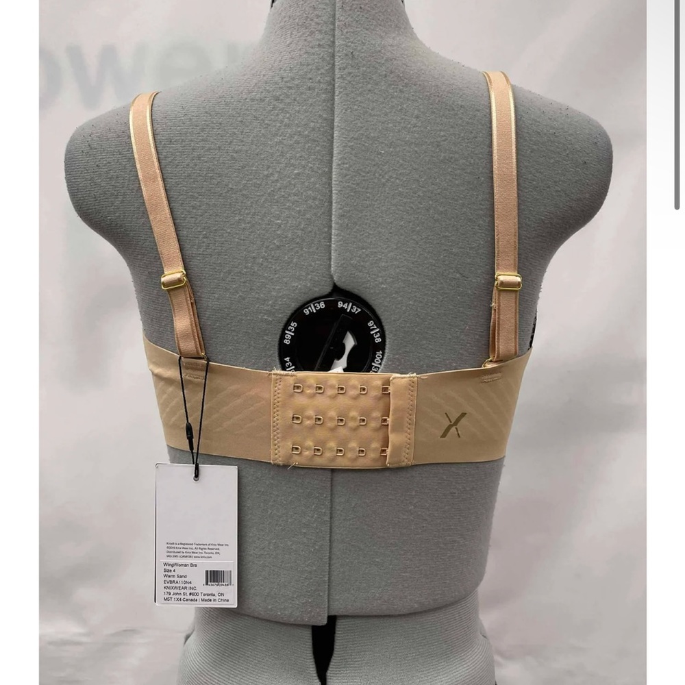 KNIX NWT Wingwoman Bra in Sand - Picture 2 of 10